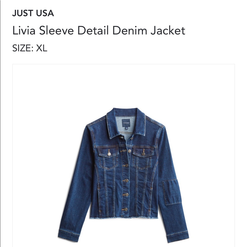 Just USA denim jacket